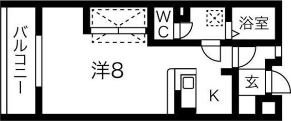 カルム香川Vの物件間取画像